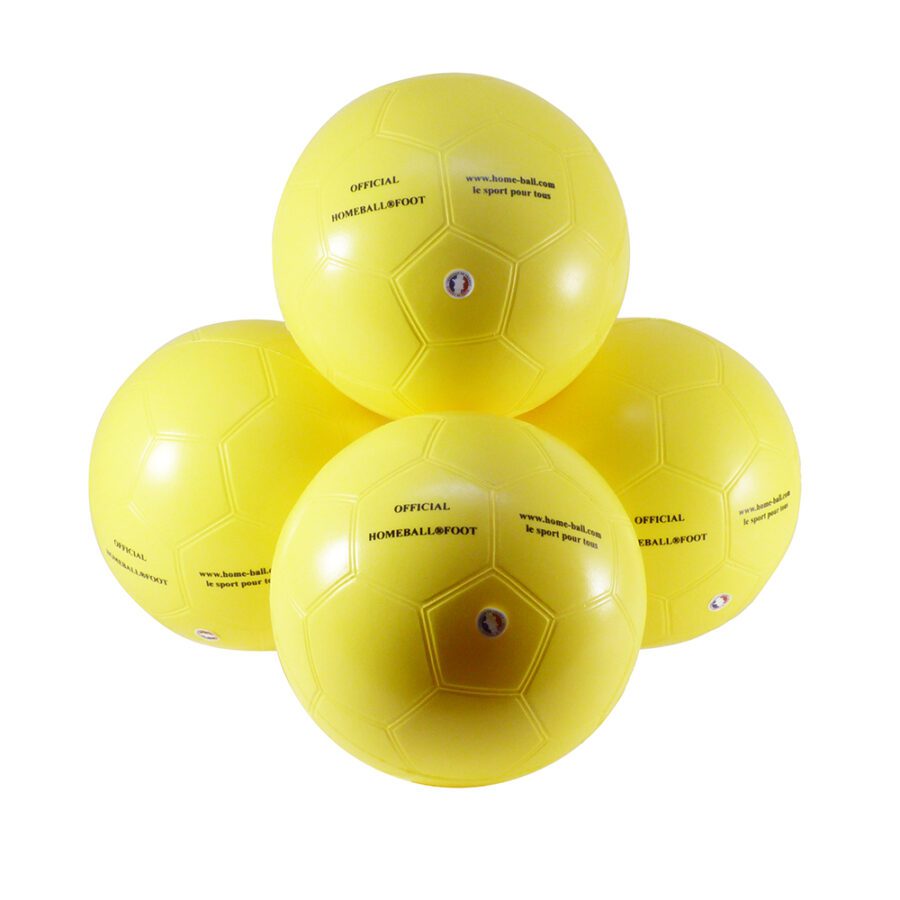 Lot de 4 ballons HOMEBALL Foot – Image 2