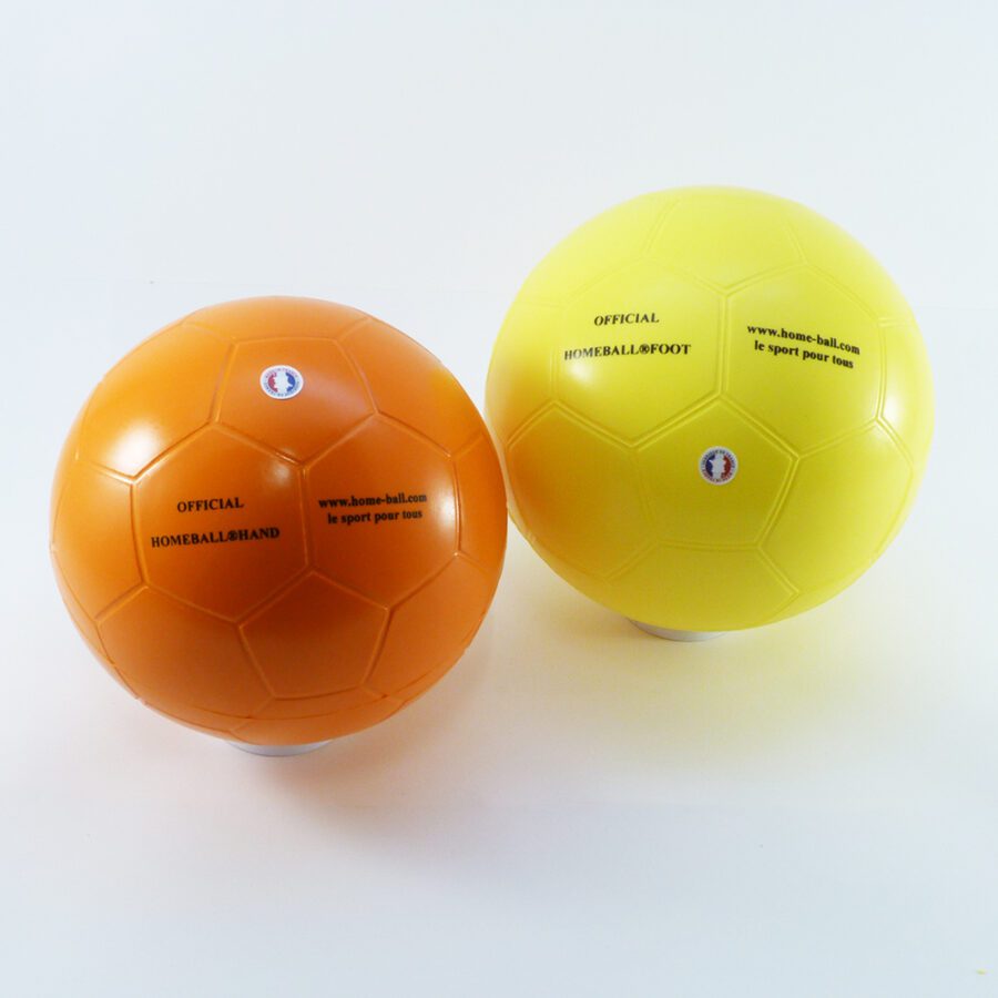 Lot de 2 ballons HB Foot & 2 ballons HB Hand