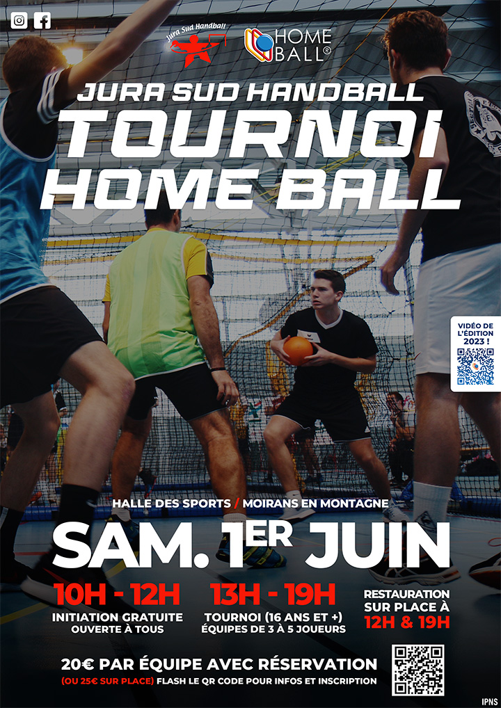 affiche jshb homeball 2024