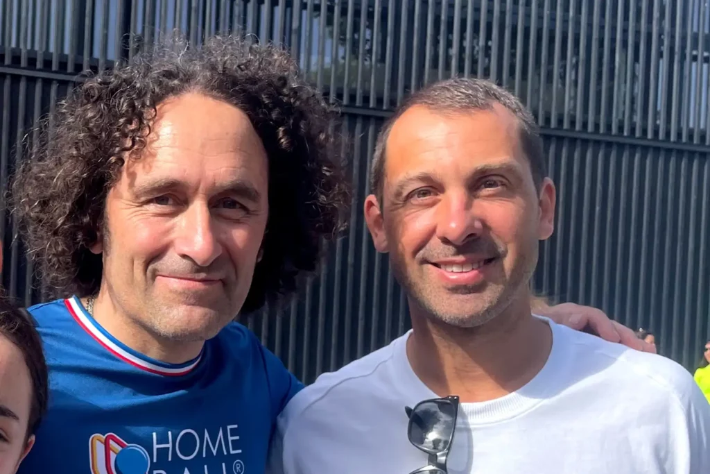 Dominique Desbouillons et Michael Guigou
